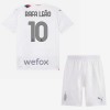 Camisolas AC Milan Rafael Leao 10 Criança 2º Equipamento Alternativa 2023-24 Manga Curta
